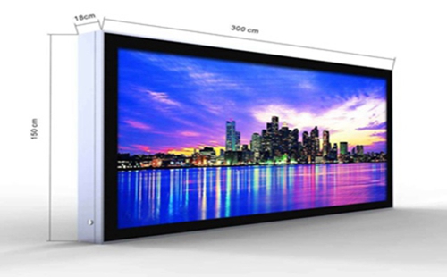 動感燈箱的發光字有幾種類型